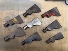 Vintage lot of 8 Hatchet Axe Heads - Carpenter Half Hatchets - Craftsman Plumb — photo 9