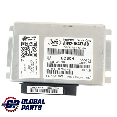 Range Rover L322 Verteilergetriebe Modul Steuergerät AH42-7H417-AD