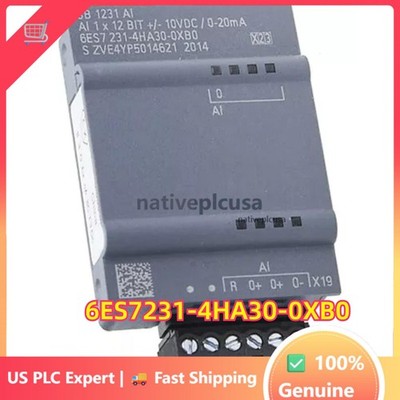 New Siemens S7-1200 Analog input SB 1231 6ES7 231-4HA30-0XB0 6ES7231-4HA30-0XB0