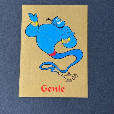 98c Disney Aladdin 1993 Skybox #06 Genie