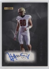 2021 Wild Card MATTE Silver Hunter Long Rookie Auto RC 7eo. rookie card picture