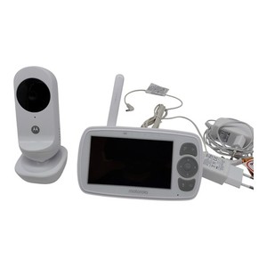 Motorola Nursery VM34 Babyphone mit Kamera 4.3-Zoll Farbdisplay Sicherheit Baby