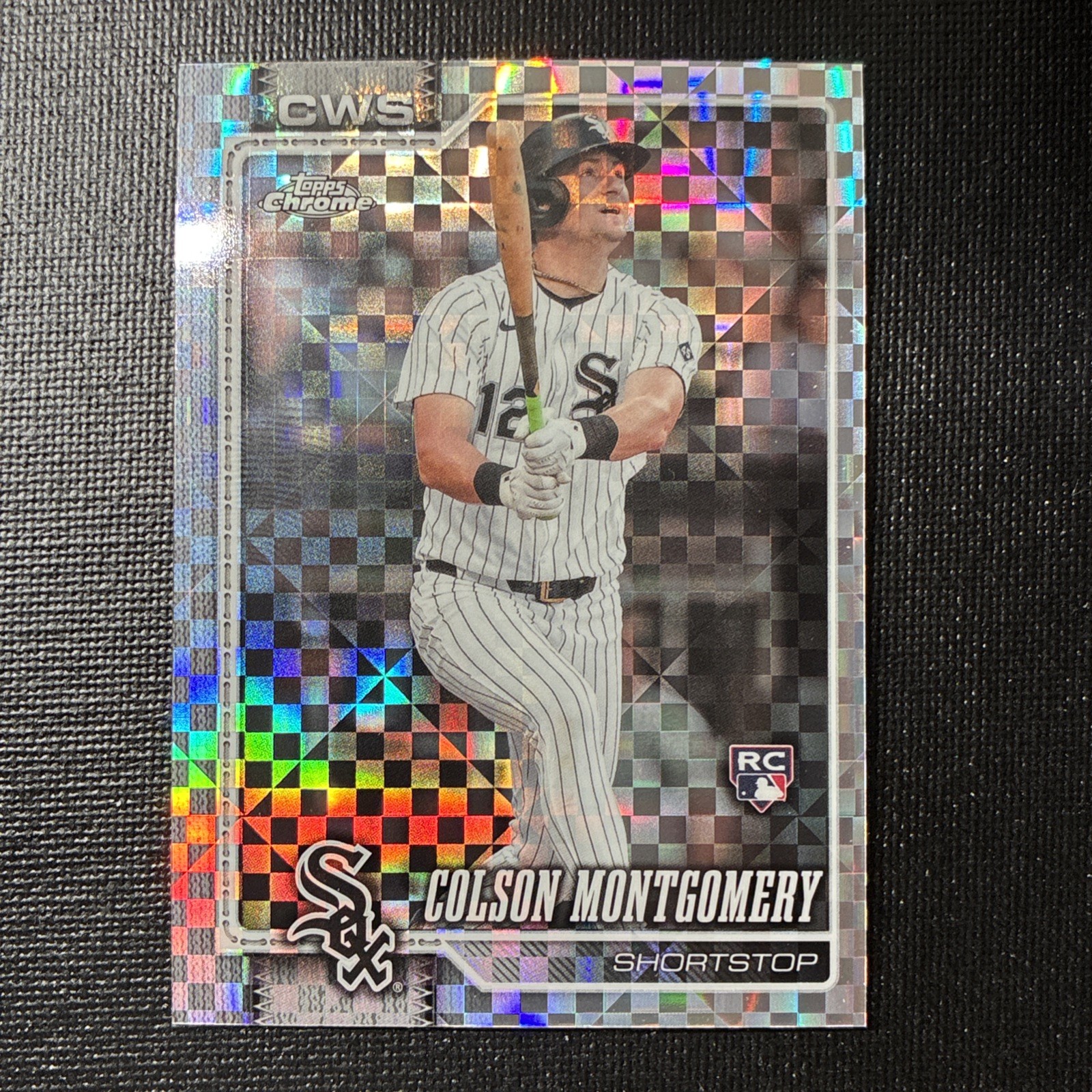 2026 Topps Chrome Colson Montgomery X-Fractor - White Sox RC