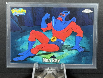 2025 Topps Chrome SpongeBob SquarePants 8 Man Ray