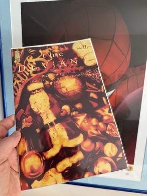 Deviant #9 Phillips 1:10 Exclusive Variant CGC IT Batman Spiderman    