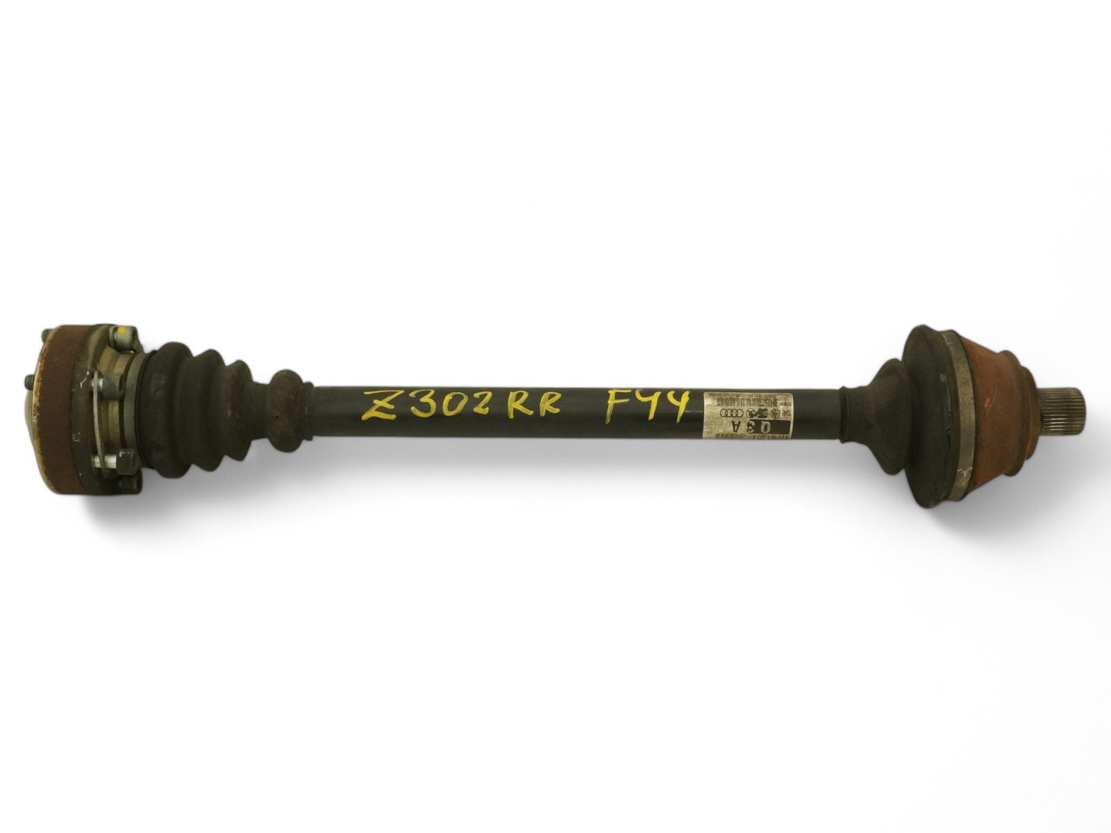 03-12 Bentley Continental GT 6.0L Awd Axle Shaft Cv Rear Right Rh 4E0501203A OEM