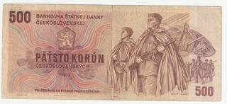 500 Kronen 1973 Tschechoslowakei