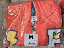 Pokemon Worlds 2025 Anaheim Youth Zip Hooded Letterman Varsity Sweatshirt M or L