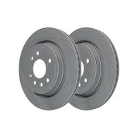 2X Bremsscheibe ATE 24.0320-0173.1 Passend FüR Fiat Opel Saab Vauxhall