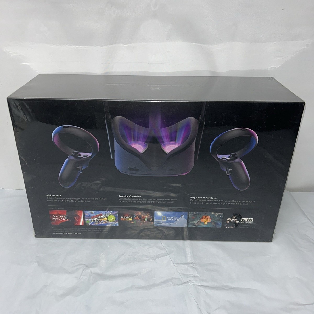 Buy Meta Oculus Quest 64GB VR Headset - Black online | eBay