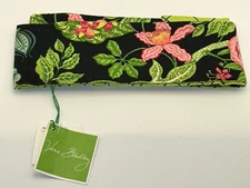 Vera Bradley Sash Belt Scarf Hair Tie in Botanica Retired Pattern Reversible New