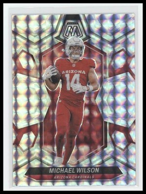 2024 Panini Mosaic - Michael Wilson #3 Silver Prizm