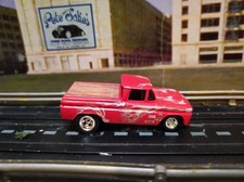 CUERPO DE COCHE SLOT HO RESINA 4 ENGRANAJES PERSONALIZADO - PICKUP AÑOS 50