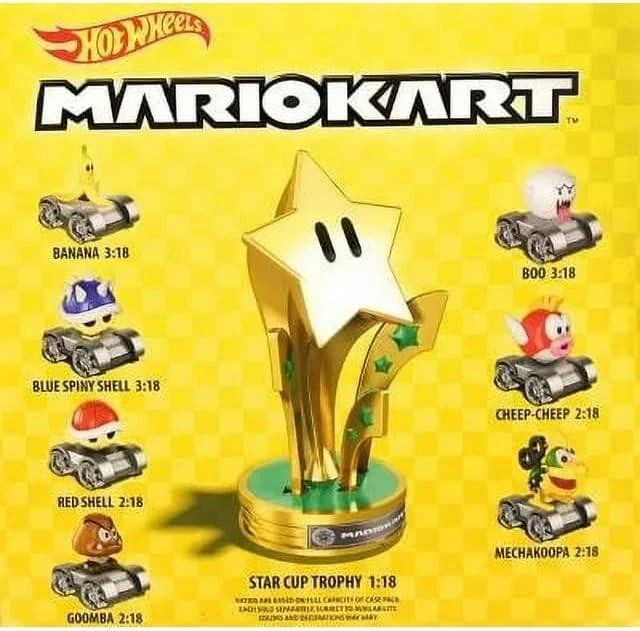 Hot Wheels Mario Kart Series 3 BLIND BOXES Pack of 5 - Image 4 of 4