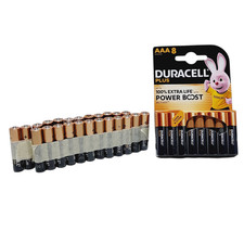 Duracell AA & AAA Batteries Mixed 56 Pack Alkaline Long Lasting Bulk 0.36 per battery