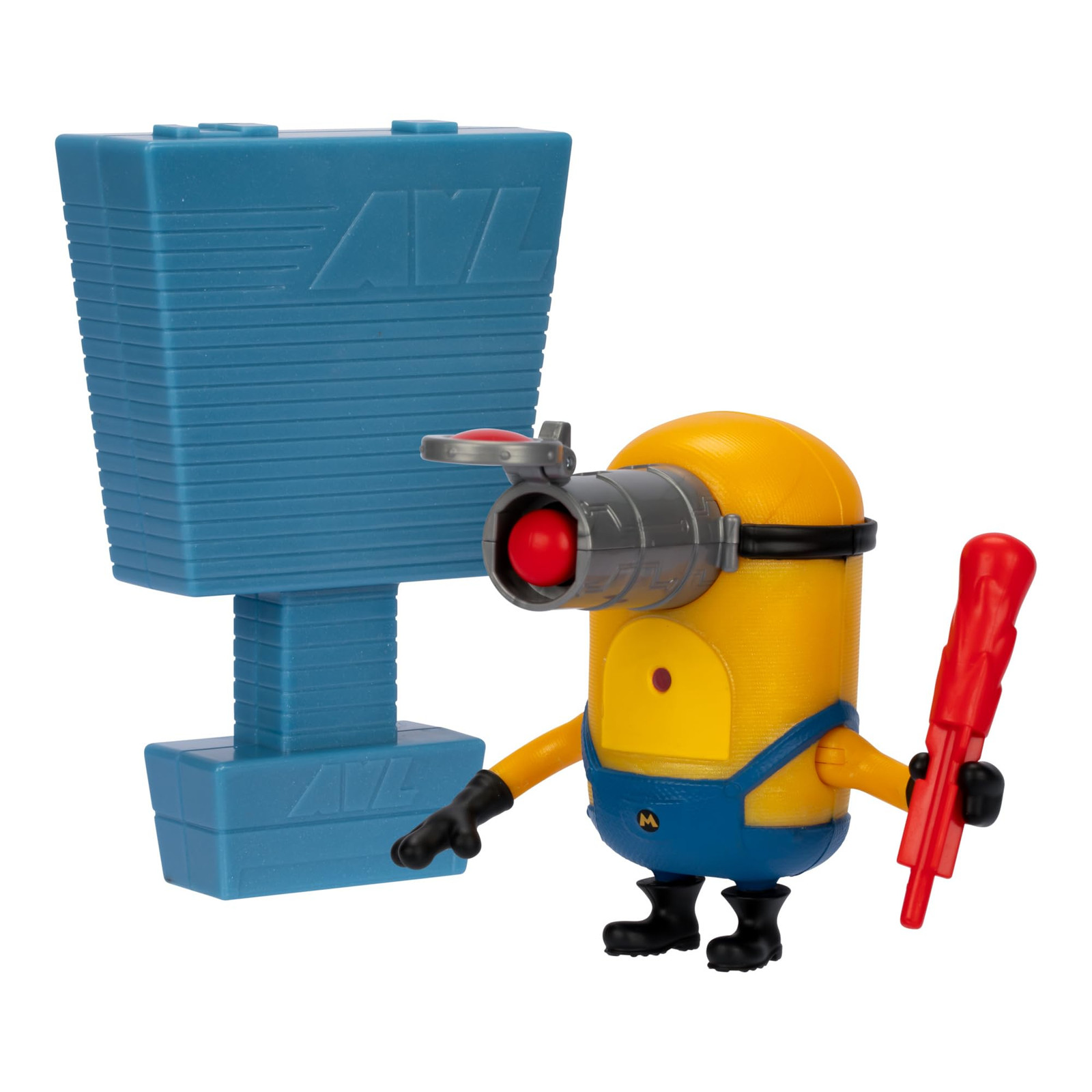 Minions Cattivissimo Me 4 Launch & Blast Mega Mel Action Figure   Push Down on M