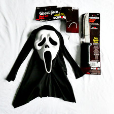 Scream 4 Mask Knife 2013 Easter Unlimited Ghost Face Halloween NEW Unused READ