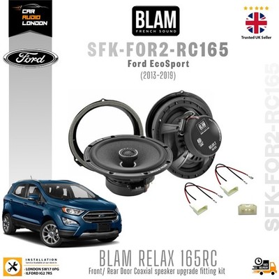 Ford EcoSport (2013-2019) BLAM RELAX 165RC 6.5'' Front/Rear Door Coaxial Speakers