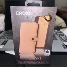 For Iphone 9 Ercko Genuine Lether Wallet Case Brown For Iphone 9