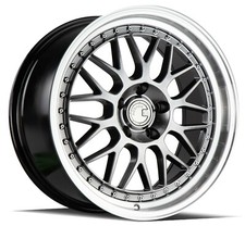 Aodhan Ah02 18x8.5 3518x9.5 35 5x120 Hyper Black Staggered Set Of 4 Wheels