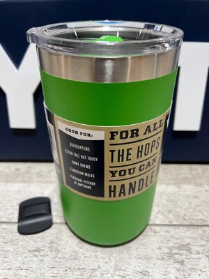 YETI Rambler 24oz Mug Ltd Ed VERY RARE🟢CANOPY GREEN! 🟢w