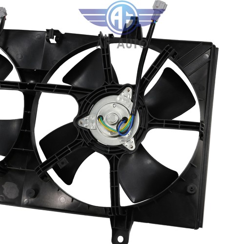Condenser Radiator Cooling Fan Assy For Nissan Altima Maxima SE SL 2.5L 3.5L - Picture 11 of 12