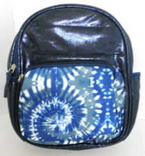 Sparkly Blue Girls Kids MINI Backpack Shimmery Sparkly 10.5 X 8 inch
