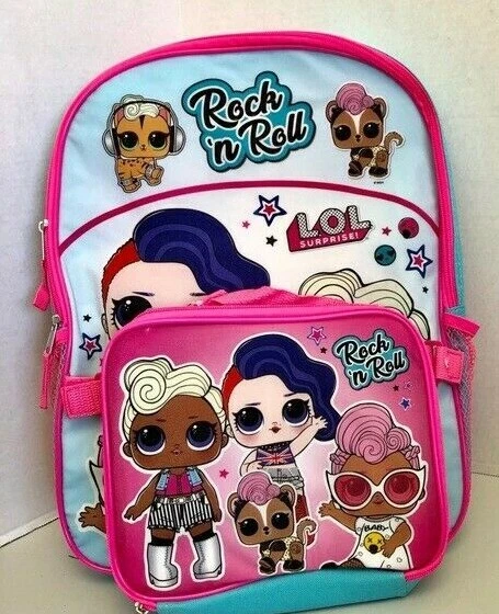 Lol bookbag hot sale and lunch box