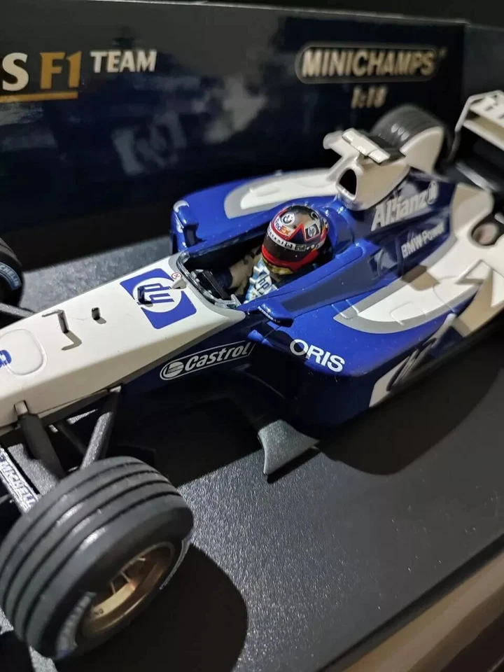 Minichamps 1:18 F1 Williams BMW J.P. Montoya Showcar 2003 100030096 - Immagine 2 di 3