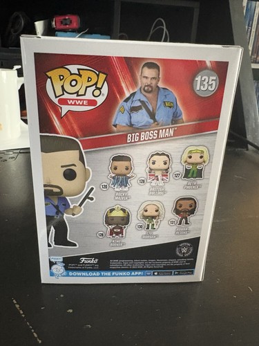 Big BossMan Funko Pop WWE 135 - Picture 3 of 6