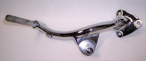 Genuine Norton Footrest & Rubber Set (Part #06-7760) For Commando 750 & 850 Motorcycles (1968-1975)