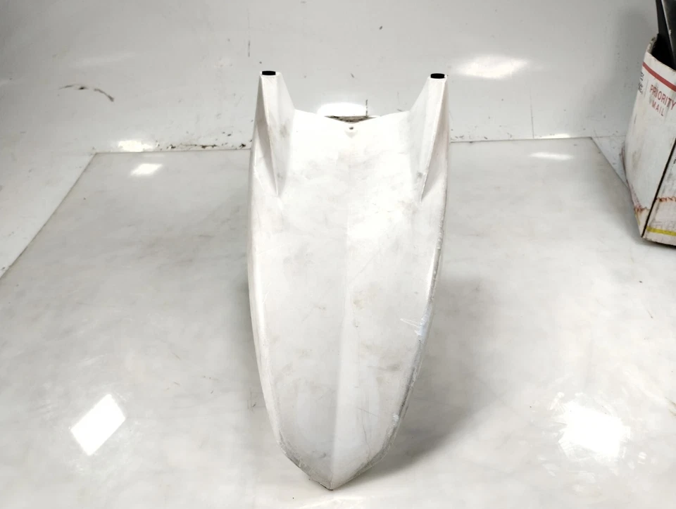 Husqvarna TE610 1998-2009 guardabarros delantero blanco Foto 2 de 4