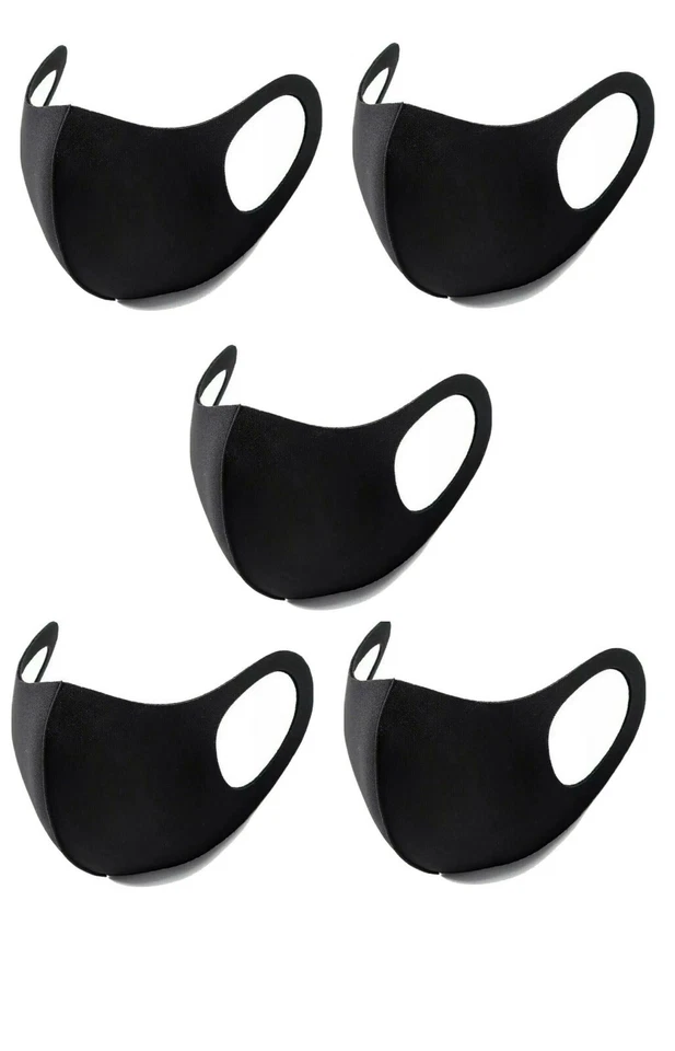 22 Pk Lot Microfiber REUSABLE WASHABLE FACE MASK COVER BANDANA COMFY  - Image 3 of 3