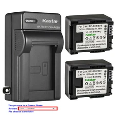 Kastar Battery AC Wall Charger for Canon BP-807 BP-809 BP-819 BP-827 BLI-338