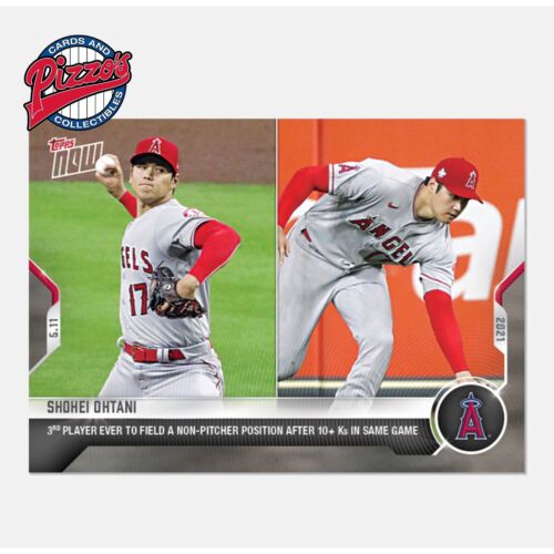 Shohei Ohtani 3rd Player in History  - 2021 MLB TOPPS NOW Card 197 Pre-Sale - Picture 1 of 1