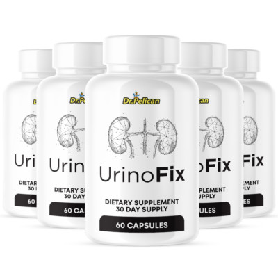 UrinoFix- Support Supplement for Men - Urinary & Bladder Health-5 Bottles