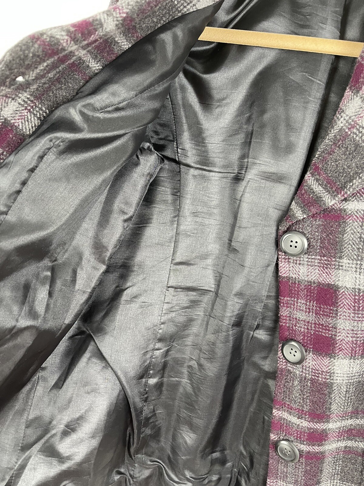 Pendleton Plaid Wool Button Up Blazer Jacket Wome… - image 5