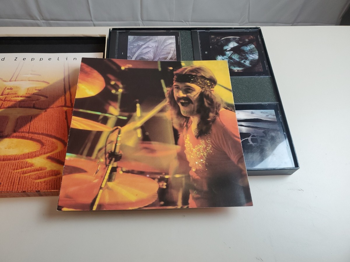 LED ZEPPELIN 4-Compact Disc Box Set CROP CIRCLES w/ Booklet