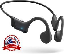 Auriculares de conducción ósea Auriculares inalámbricos Bluetooth con micrófono