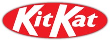 Kitkat Logo Sticker Car Bumper Decal - 3'', 5'', 6'' or 8''