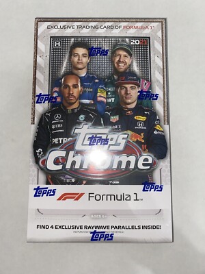 Topps 2021 Formula 1 Chrome Hobby Lite Box