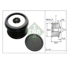 INA 535 0209 10 Generatorfreilauf für Toyota Aurion V4 Lexus ES V6