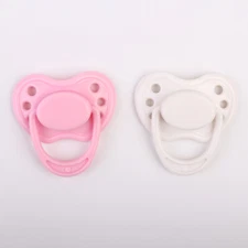 2PCS Magnetic Pacifiers Dummy for Reborn Baby Dolls Supply DIY