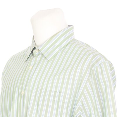 Nordstrom Non Iron Slim Fit Green Blue White Stripe Dress Shirt 17 34-35 | eBay Nordstrom Non Iron Slim Fit Green Blue White Stripe Dress Shirt 17 34-35 | eBay