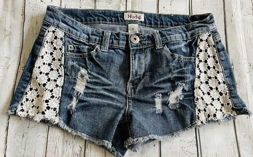 Mudd Size 5 Juniors Distressed Lace 