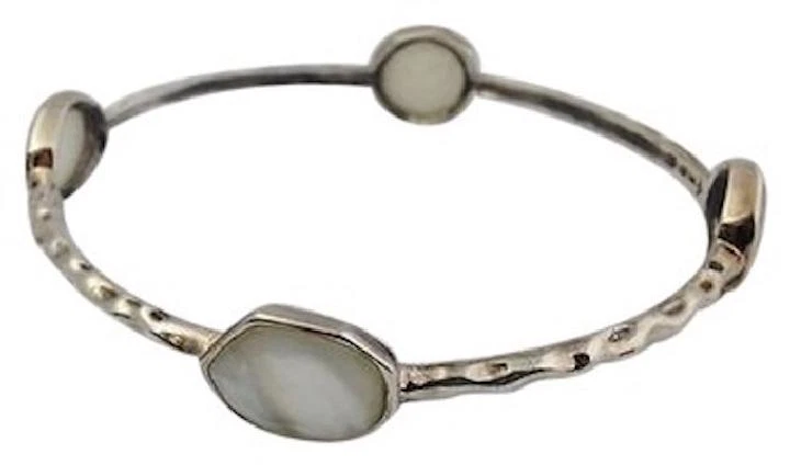 Brazalete Brazalete Madreperla SILPADA B2383 CUATRO LUNAS $159 Como Nuevo Foto 4 de 4