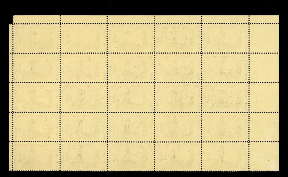 Scott 1145 1960 4c Scouting Stamp Block of 25 - Image 2 of 2