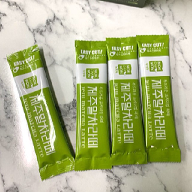 Nokchawon Rich Sweetness Korean Green Tea Latte Powder 13g X 10 Sticks