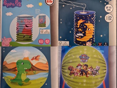 Kinder Laterne Lampion Zuglaternen Laternenumzug St.Martin NEU