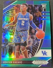 2020-21 Panini Prizm Draft Green Prizm #39 Ashton Hagans